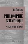 Éléments de philosophie scientifique et de philosophie morale