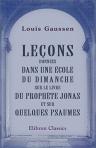 Leçons données dans une école du dimanche sur le livre du prophète Jonas et sur quelques psaumes