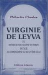 Virginie de Leyva, ou Intérieur d'un couvent de femmes en Italie au commencement du dix-septième siècle. D'après les documents originaux