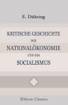 Kritische Geschichte der Nationalökonomie und des Socialismus