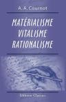 Matérialisme, vitalisme, rationalisme. Études sur l'emploi des données de la science en philosophie