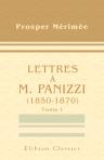 Lettres à M. Panizzi (1850-1870). Publiées par m. Louis Fagan. Tome 1