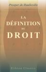La définition du droit