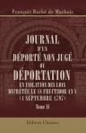 Journal d'un déporté non jugé, ou déportation en violation des lois, decrétée le 18 fructidor an V (4 septembre 1797). Tome 2