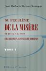 Du problème de la misère et de sa solution chez les peuples anciens et modernes. Tome 1: Peuples anciens