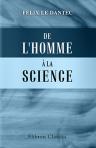 De l'homme à la science. Philosophie du XXe siècle