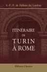 Itinéraire de Turin à Rome