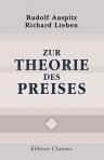Zur Theorie des Preises. Mit vier Steintafeln