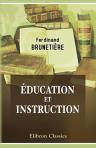 Éducation et instruction