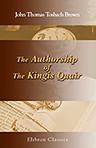 The Authorship of The Kingis Quair. A New Criticism