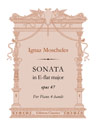 Sonata in E-flat major, op. 47. For Piano 4-hands