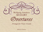 Overtures. Arranged for Piano 4-hands