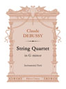String Quartet in G minor, op. 10. Instrumental Parts