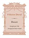 Desert. Symphonic Ode. Arranged for Piano 4-hands