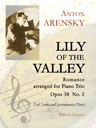 Lily of the Valley. Romance arranged for Piano Trio, Op. 38, No. 2. Full Score and Instrumental Parts