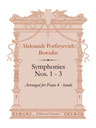 Symphonies Nos. 1 - 3. Arranged for Piano 4 - hands