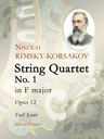 String Quartet No. 1 in F major, op. 12. Full Score