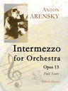 Intermezzo for Orchestra, op. 13. Full Score