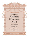 Clarinet Concerto No. 1 in C minor, op. 26. Orchestral accompaniment arranged for piano