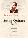 String Quintet No. 2, op. 16. Full Score