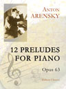 12 Preludes for Piano, op. 63