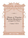 Album of Popular Russian Romances arranged for Piano. Vol. VII - X. Edited by M. Bernard