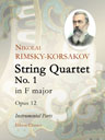 String Quartet No. 1 in F major, op. 12. Instrumental Parts