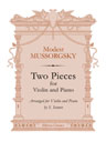 Two Pieces for Violin and Piano. Arranged for Violin and Piano by S. Ivanov