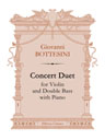 Concert Duet for Violin and Double Bass with Piano
