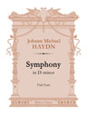 Symphony in D minor. Full Score