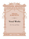 Vocal Works. For Voice and Piano. Text in Russian