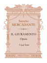 Il Giuramento. Opera. Vocal Score. Text in Italian