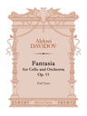 Fantasia for Cello and Orchestra, op. 11. Full Score. Without individual part for Cello