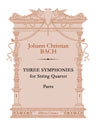 Three Symphonies for String Quartet. Parts