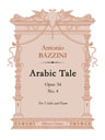 Arabic Tale, op. 34 No. 4. For Violin and Piano