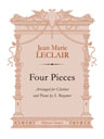 Four Pieces. Arranged for Clarinet and Piano by S. Rozanov