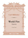 World Fire. Operetta. Vocal Score. Text in Russian