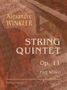 String Quintet, op. 11. Full Score