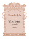 Variations for Viola, op. 13