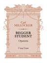 Begger student. Operetta. Vocal Score. Text in German