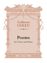 Poems for Voice and Piano. Text in French