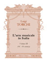 L'arte musicale in Italia. Volume III (16th-18th century)