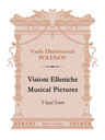 Visioni Elleniche. Musical Pictures. Vocal score. Text in Russian and Italian