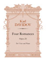 Four Romances, op. 25. For Voice and Piano. Text in Russian