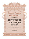 Repertoire classique de chant. Collection of Vocal Works by Different Composers for Soprano or Mezzo-Soprano. Volume II. For Voice and Piano. Text in Russian and French