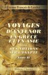 Voyages d'Antenor en Grèce et en Asie, avec des notions sur l'Égypte. Manuscrit grec trouvé à Herculanum. Tome 2