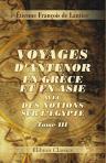 Voyages d'Antenor en Grèce et en Asie, avec des notions sur l'Égypte. Manuscrit grec trouvé à Herculanum. Tome 3