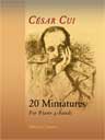20 Miniatures. For Piano 4-hands