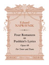 Four Romances on Pushkin's Lyrics, op. 68. For Tenor and Piano