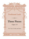 Three Pieces, op. 14. For Viola (Violin) and Piano